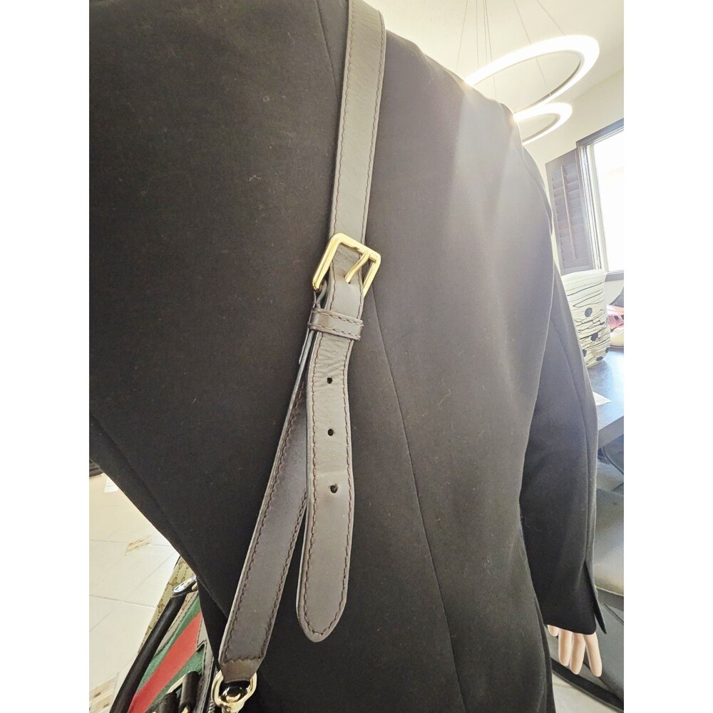 Authentic Gucci Medium Canvas GG Crossbody Bag - Picture 12 of 16
